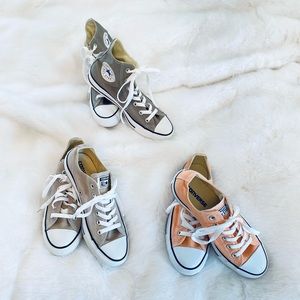 CONVERSE ALL STAR SHOES SET OF THREE